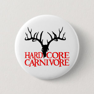 DEER HUNTING RONDE BUTTON 5,7 CM