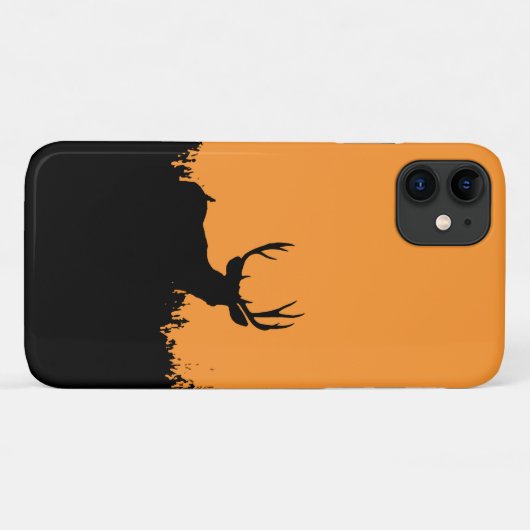 Deer Hunting Scene - Trophy Buck op Sunset Case-Mate iPhone Case (Achterkant (horizontaal))