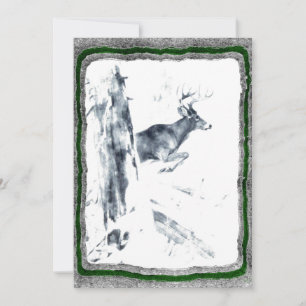 Deer Hunting-sjabloon Kaart