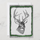 Deer Hunting-sjabloon Kaart (Voorkant)