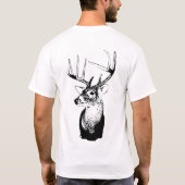 Deer Hunting T shirt (Achterkant)
