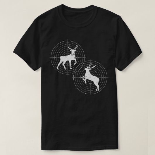 Deer Hunting T-shirt (Design voorkant)