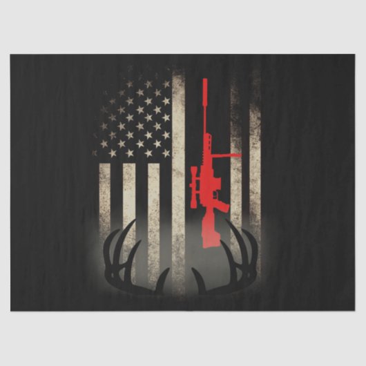 Deer hunting tissuepapier (Voorkant)