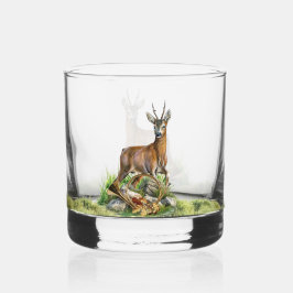 Deer Hunting  Whisky Glas