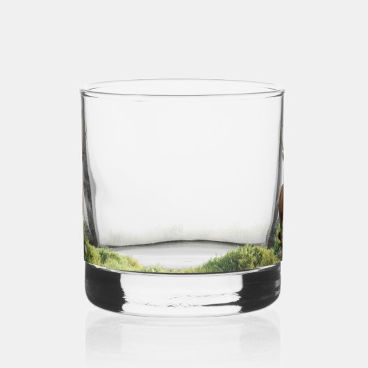 Deer Hunting Whisky Glas (Links)
