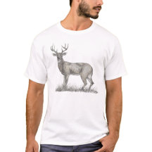 Deer II Mannen T-Shirt