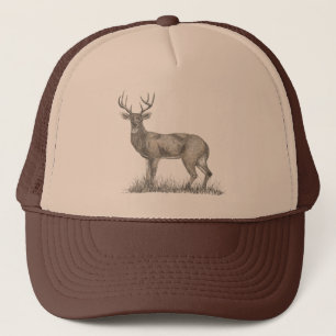Deer II Trucker Hat Trucker Pet