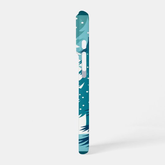 Deer Illustration Phone Case iPhone Hoesje (Linkerkant)