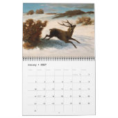 Deer in Art Kalender (Jan 2027)