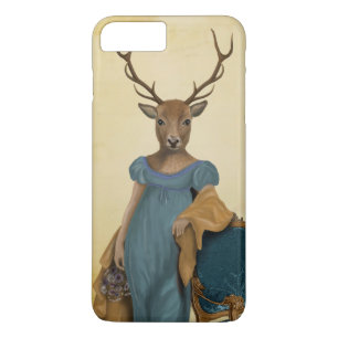 Deer in Blue Dress 2 Case-Mate iPhone Case