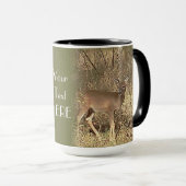 DEER in BOSSEN COFFEE-MOK Mok (Voorkant rechts)