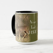 DEER in BOSSEN COFFEE-MOK Mok (Voorkant links)