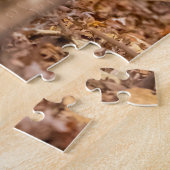 Deer in Bossen Legpuzzel (Zijkant)