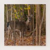 Deer in Bossen Legpuzzel (Verticaal)