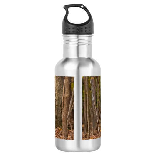 Deer in Bossen Waterfles (Achterkant)