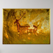 Deer in Chimiachas Poster (Voorkant)