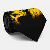 Deer in Cross Haar Stropdas (Opgerold)