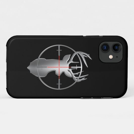 Deer in Crosshairs Case-Mate iPhone Case (Achterkant (horizontaal))
