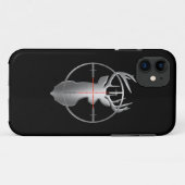 Deer in Crosshairs Case-Mate iPhone Case (Achterkant (horizontaal))