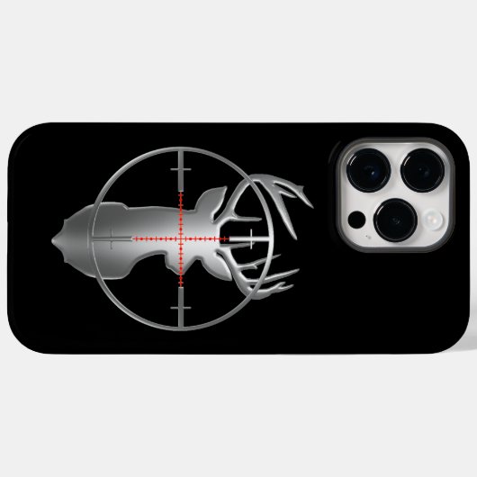 Deer in Crosshairs Case-Mate iPhone Case (Achterkant (horizontaal))