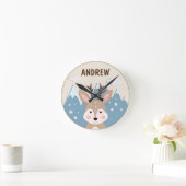 Deer in de bergen, persoonlijk verzorgd ronde klok (Huis)