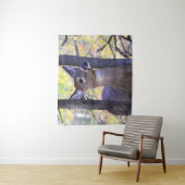 Deer in de Bossen Wandkleed (In situ)