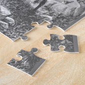 Deer in de hoge bergen legpuzzel (Zijkant)