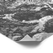 Deer in de hoge bergen poster (Hoek)