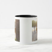 Deer in de stad mok (Midden)