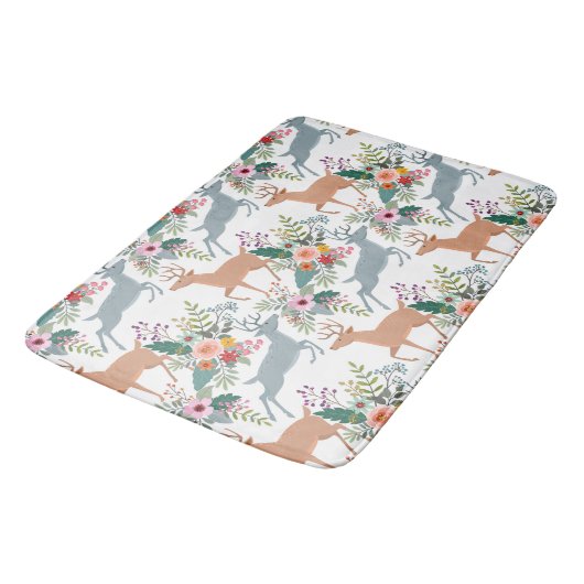 Deer in de tuin badmat (Gekanteld)