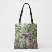 Deer in de tuinen na de vorst tote bag (Voorkant)