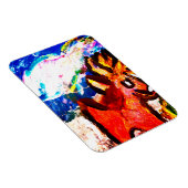 Deer in de winter magneet (Rechterzijde)