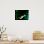 Deer in Dusk Poster (Keuken)