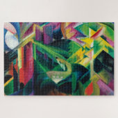 Deer in een klooster van Franz Marc Legpuzzel (Horizontaal)