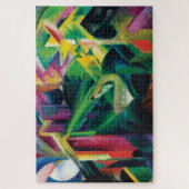 Deer in een klooster van Franz Marc Legpuzzel (Verticaal)