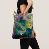 Deer in een klooster van Franz Marc Tote Bag (Dichtbij)