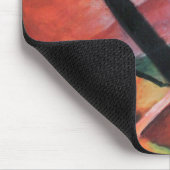 Deer in Forest II door Franz Marc; Reh im Walde Muismat (Hoek)