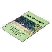 Deer in Forestland Prayer Journal Notitieboek (Linkerzijde)