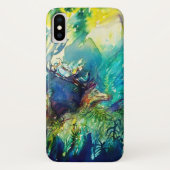 DEER IN GROEN WOODLAND Case-Mate iPhone CASE (Achterkant)