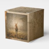 Deer in het bos bedankdoosjes (Voorkant Zijde)