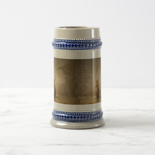 Deer in het bos bierpul (Center)