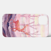 Deer in het bos Case-Mate iPhone case (Achterkant (horizontaal))