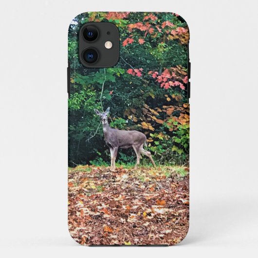 Deer in het bos, Oregon Case-Mate iPhone Case (Achterkant)