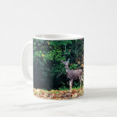 Deer in het bos, Oregon Koffiemok (Voorkant links)