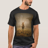Deer in het bos t-shirt (Voorkant)