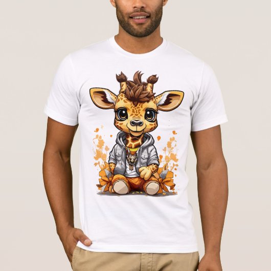 Deer in het bos t-shirt (Voorkant)