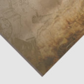 Deer in het bos tissuepapier (Detail)