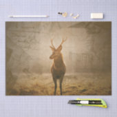 Deer in het bos tissuepapier (Craft)