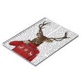 Deer in Ski Sweater 2 Notitieboek (Linkerzijde)