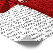 Deer in Ski Sweater Poster (Hoek)